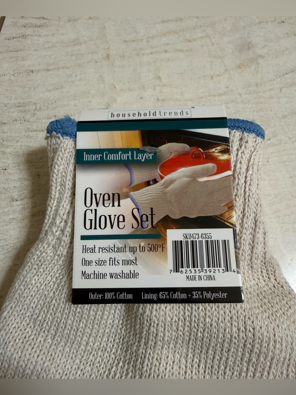 Household Trends Oven Glove Set NWT Kitchen Baking - Picture 3 of 3